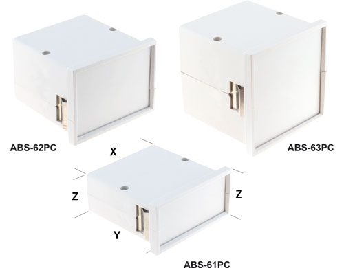 Enclosure: panel; ABS; MASZCZYK, ABS-61PC, ABS-62PC, ABS-61PC-BK, KM-61-PF/BK, KM-61-PF/GY |EN|