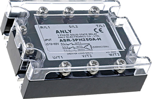 Type of relay: solid state, ASR-3PH25DA-H, ASR-3PH40DA-H, ASR-3PH50DA-H, ASR-3PH75DA-H |EN|