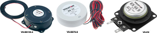 Lautsprecher ohne Membran Visaton, VS-BS130-4, VS-BS76-8, VS-EX30S-8, VS-EX45S-4, VS-EX45S-8 |DE|