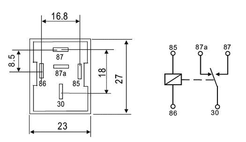Реле falcon ldn 12f