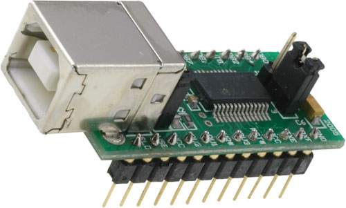 DIP USB-FIFO modules by FTDI, UM245R |EN|