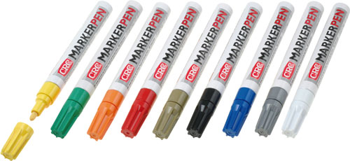 Marker: paint marker; MARKER PEN; CRC, CRC-MARKER-BK, CRC-MARKER-BL, CRC-MARKER-GD |EN|