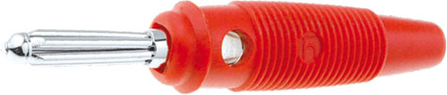 Plug; 4mm banana; non-insulated, BUELA20KSW, BUELA20KROT, BUELA20KBL, BUELA20KGE, BUELA20KGN |EN|