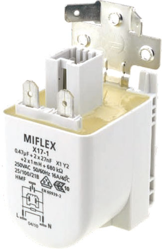 Filter: anti-interference; X17, X17-1, X17-3, X17-1-AH, X17-1-BH, X17-1-CH, X17-1-DH |EN|