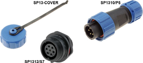 Conector; circular; WEIPU, SP1110/P3I, SP1110/P5I, SP1112/S3C, SP1112/S5C, SP1710/P2B-9C |RO|