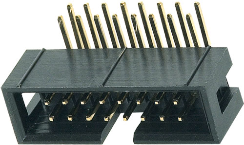 Socket; IDC; 2.54mm; angled 90°; CONNFLY, ZL231-10KG, ZL231-14KG, ZL231-16KG, ZL231-20KG |EN|