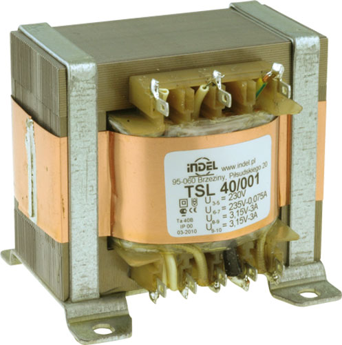 Nättransformatorer till rörförstärkare, TSL-serien, TSL15/001, TSL40/001, TSL40/002, TSL70/001 |SV|