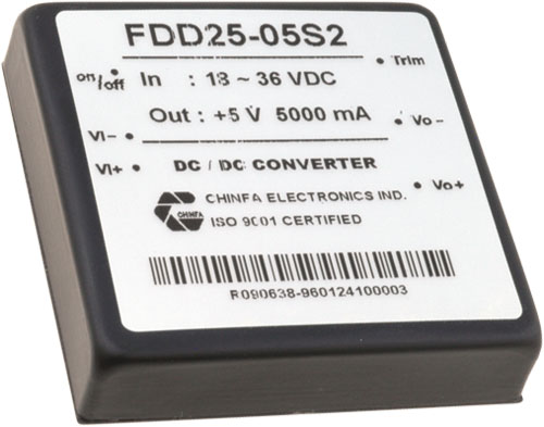 Měniče DC/DC řady FDD, FDD03-05S2, FDD03-12S4, FDD03-12S5, FDD03-15S3, FDD03-05SU, FDD03-12SU |CS|