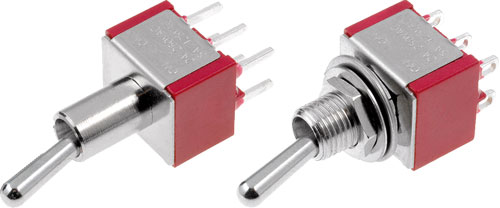 IC toggle switches, 2P series, IC2101T1B1M1QE, IC2101T1B2M2QE, IC2201T1B1M1QE, IC2301T1B1M2QE |EN|