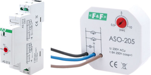 Staircase timers, AS, AS-212, AS-225, AS-221T, AS-222T, AS-223, AS-225D, AS-214, AS-220T |EN|
