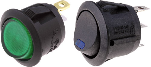 Switch: ROCKER, WIP12BGN, WIP12LED/B, WIP12LED/G, WIP12LED-RT, RSR13112LBG0L |EN|