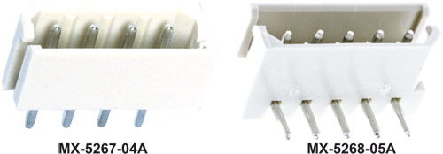 Socket; 2.5mm; MOLEX, MX-5267-02A, MX-5267-03A, MX-5267-04A, MX-5267-05A, MX-5267-06A |EN|