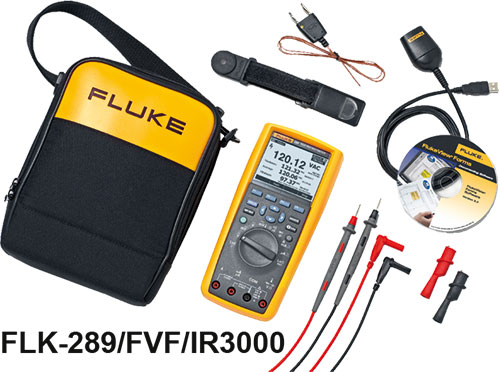 Digital multimeter; FLUKE, FLK-287FVF, FLK-289FVF, FLK-289/FVF/IR3000 |EN|