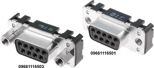 Prese D-sub, HARTING, 09670094754, 09670095654, 09670254754, 09670255654, 09670375654 |IT|