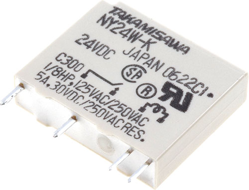 Small width relays, NY series, NY-12W-K, NY-24W-K, NYP-24W-K-IE, NY-4.5W-K, NY-5W-K |EN|