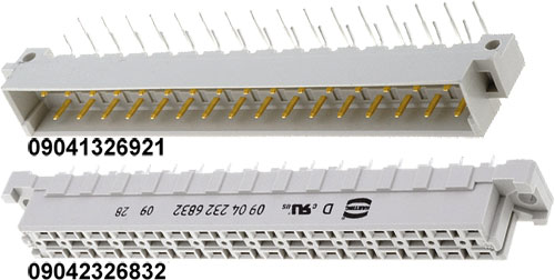 HARTING DIN 41 612 Connectors Type D 09041326921 09043326921 