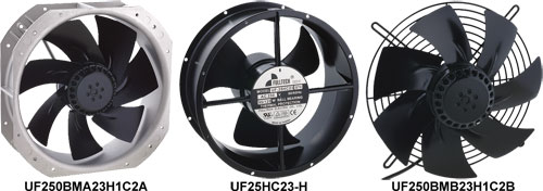 Alternate current fans - Fulltech, UF92AM23BTH, UF12AE23BWH, UF13A23-H, UF15KME23-H, UF15PE23 |EN|
