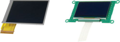 DISPLAY ELEKTRONIK graphical OLED displays, DEP256064F-W, DEP256064D-Y, DEP256064C-Y |EN|