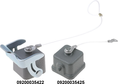 Accesorii conectori: capac protecţie; HARTING, 09200035422, 09200035425, 09200035426 |RO|