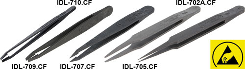Pinza; ESD; IDEAL-TEK, IDL-705CF, IDL-710CF, IDL-707.CF, IDL-709.CF, IDL-702A.CF |ES|