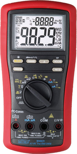 Digital multimeter; BRYMEN, BM827, BM829 |EN|