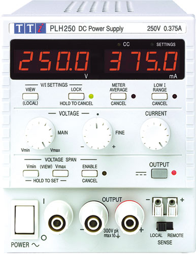 Power supply: single-channel, linear; PLH, PLH120, PLH120-P, PLH120-PG, PLH250, PLH250-P |EN|