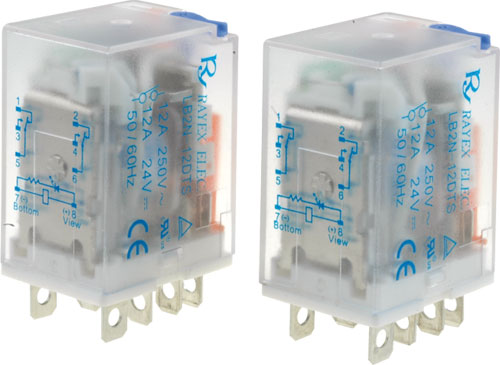 Relay: electromagnetic; Recoy/RAYEX ELECTRONICS, LB2N-110ATP, LB2N-110ATS, LB2N-110DTP |EN|