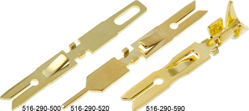 Contacte pentru conectori Rack & Panel, 516-290-500, 516-290-520, 516-290-590, 516-290-591 |RO|