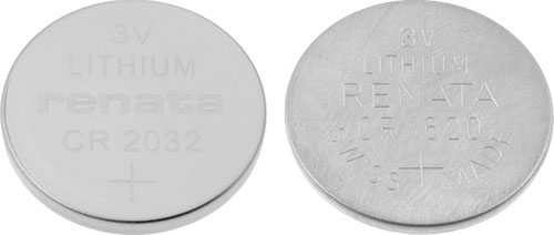Renata coin cells, BAT-CR1620/RE, BAT-CR2032/RE |EN|