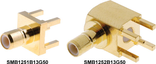 SMB sockets, AMPHENOL, SMB1251B13G50, SMB1252B13G50, SMB1252B1-3GT30G-5 |EN|