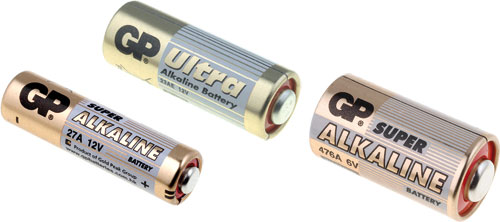 Pilhas especializadas GP, BAT-23A-B5, BAT-27A-B5 |PT|