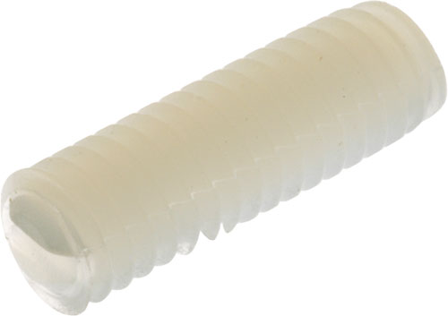 Slotted set screws with flat point DIN55,1polyamide, B4X12/BN1073, B5X8/BN1073, B5X10/BN1073 |EN|