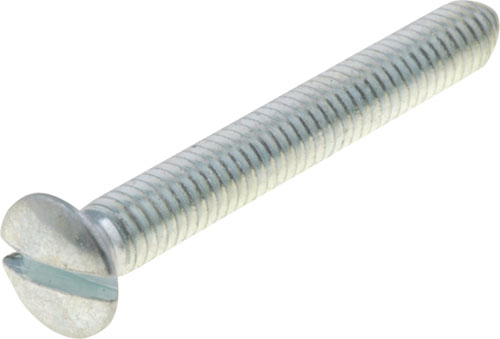 Slotted oval head machine screws DIN964A zink, B2X4/BN368, B2X5/BN368, B2X6/BN368, B2X8/BN368 |EN|
