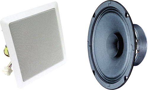 Sound transducer; VISATON, VS-DL18/2-SQ, VS-BG17-8, VS-DL-10-100V, VS-DL-13/2-100V |EN|