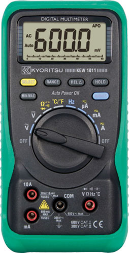 Digitaler Multimeter; KYORITSU, KEW1011, KEW1012, KEW1019R, KEW1020R, KEW1021R, KEW1051 |DE|