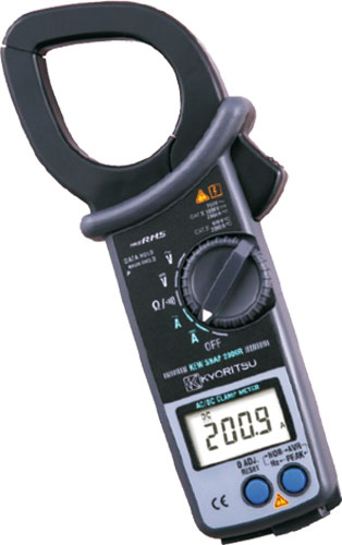 Meter: multifunction; digital, AC/DC pincers type; KYORITSU, KEW2009R, KEW2003A |EN|