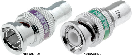 Conector: BNC; tată; BELDEN, 1694ABHD1, 1694ABHDL, 1855ABHD1, 1855ABHDL |RO|