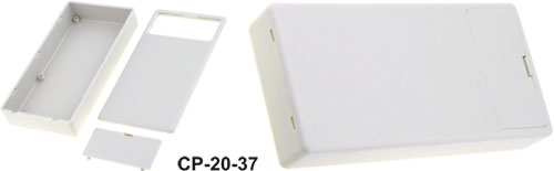 Specialized enclosures with battery compartment, CP-20-39, CP-20-37, CP-20-35 |EN|