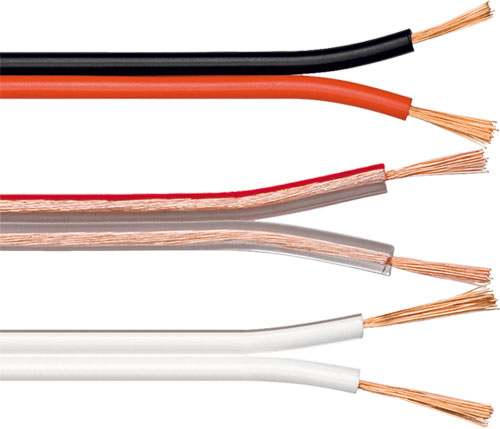 Oxigen free copper speaker cables, SC-CU2X0.50-WH010, SC-CU2X0.50-WH025, SC-CU2X0.50-WH050 |EN|