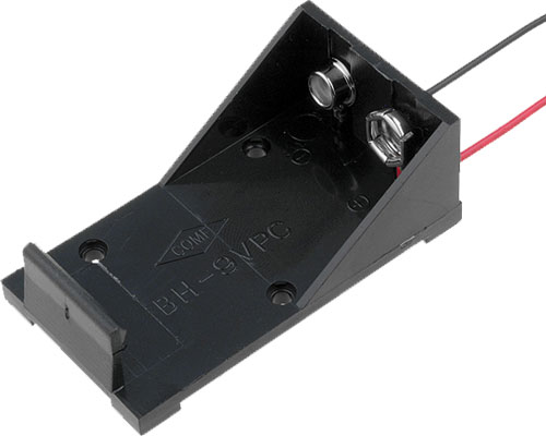 Caixas para pilhas 6F22 da marca COMF, BH-9VA, BH-9V-1P |PT|