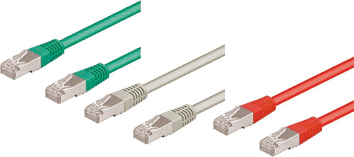 Cable: patch cord; S/FTP; Cat 6a; GOOBAY, S/FTP6A-CU-002BK, S/FTP6A-CU-002BL, S/FTP6A-CU-002GR |EN|