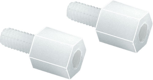 Plastic spacing sleeves with internal and external thread, FIX-TP2-5, FIX-TP2-7, FIX-TP2-8 |EN|
