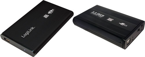 LOGILINK enclosures for HDD, PC-UA0082, PC-UA0106, UA0041A, UA0041B, UA0106A, UA0107, UA0115 |EN|