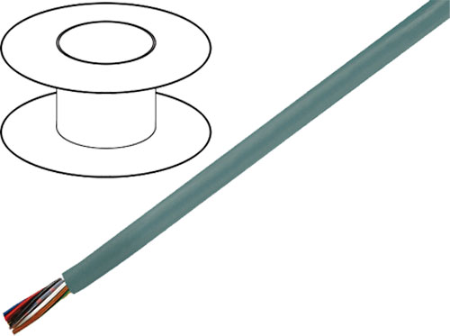 Wire: data transmission; LiYY; TECHNOKABEL, LIYY/2X0.14, LIYY/3X0.14, LIYY/4X0.14, LIYY/5X0.14 |EN|