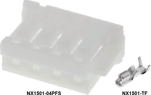 Connector: wire-board; plug; JOINT TECH, NX1501-02PFS, NX1501-03PFS, NX1501-04PFS, NX1501-05PFS |EN|