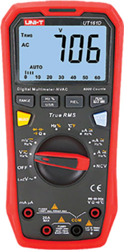 Digital multimeter; True RMS; UNI-T, UT161D |EN|