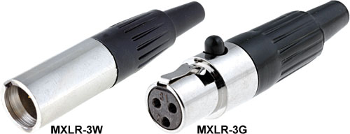Mufe mini XLR, MXLR-3W, MXLR-4W, MXLR-5W, MXLR-3G, MXLR-4G, MXLR-5G |RO|