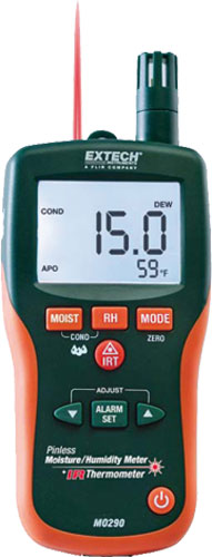 Misuratore; EXTECH, MO300, MO290, MO290-BP, MO290-HP, MO290-P, MO290-PINS-HP |IT|
