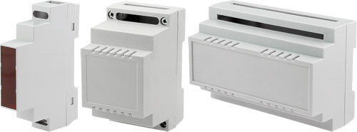 Kradex enclosures for DIN rail mounting, Z-103, Z-106JFCZ-PS, Z-106JFP-PS, Z106J-PS, Z-107 |EN|