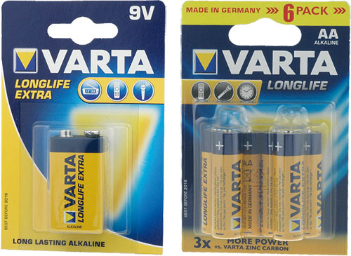 VARTA alkaline batteries, BAT-3LR12/VL, BAT-LR03X6/VL, BAT-6LR61/VL, BAT-LR6X6/VL, BAT-R14/VL |EN|